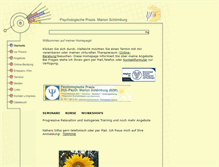 Tablet Screenshot of marionschoemburg.de